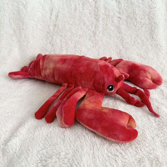 Keel Eco Red Lobster 14” Beanbag Plush Toy Stuffed Animal - Picture 1 of 6